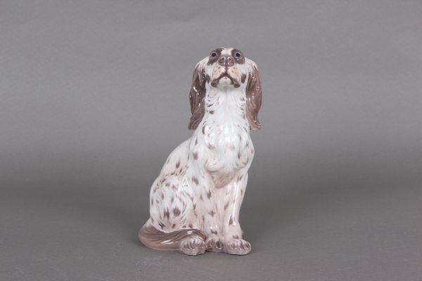 Model 1186 Hand-Painted Dog by Dahl Jensen for Royal Copenhagen, 1960s-DQ-429008