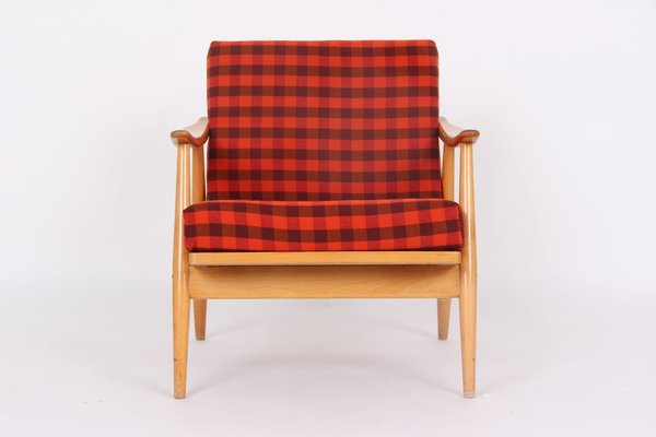 Model 1246 Armchair by Bergmanns Møbelfabrik for Buchenholz, 1960s-DQ-1739661