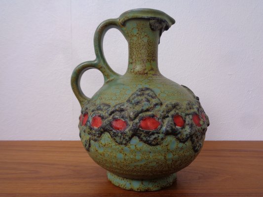 Model 1303 Lava Ceramic Double Handled Vase from Marei, 1970s-RDW-1797060