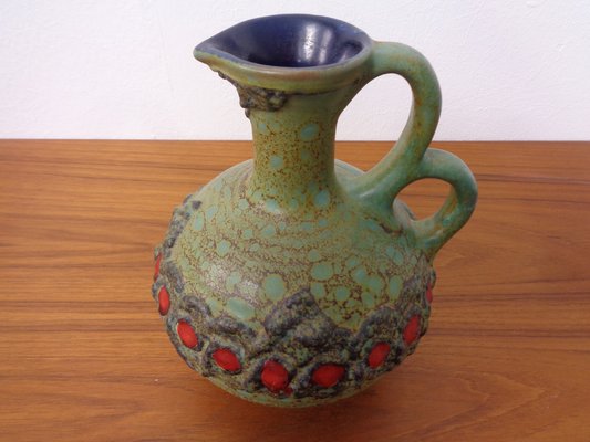 Model 1303 Lava Ceramic Double Handled Vase from Marei, 1970s-RDW-1797060