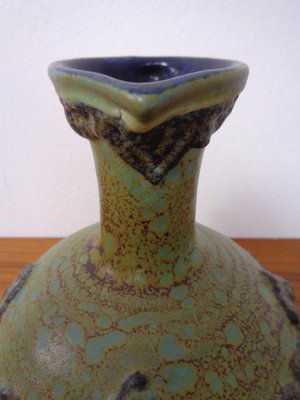 Model 1303 Lava Ceramic Double Handled Vase from Marei, 1970s-RDW-1797060