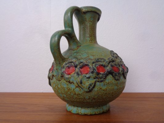 Model 1303 Lava Ceramic Double Handled Vase from Marei, 1970s-RDW-1797060