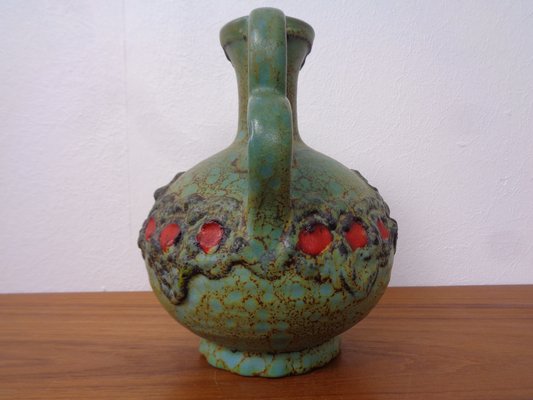 Model 1303 Lava Ceramic Double Handled Vase from Marei, 1970s-RDW-1797060