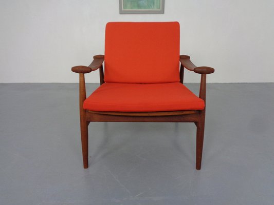 Model 133 Teak Armchair by Finn Juhl for France & Son, 1960s-RDW-1719484