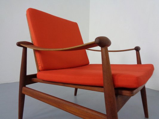 Model 133 Teak Armchair by Finn Juhl for France & Son, 1960s-RDW-1719484