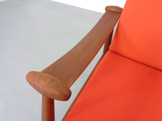 Model 133 Teak Armchair by Finn Juhl for France & Son, 1960s-RDW-1719484