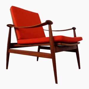 Model 133 Teak Armchair by Finn Juhl for France & Son, 1960s-RDW-1719484