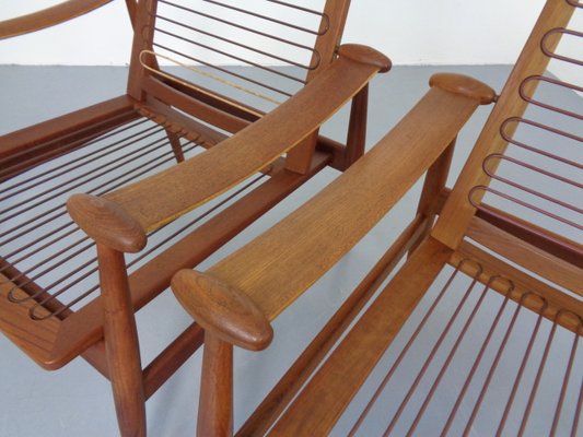 Model 133 Teak Armchairs by Finn Juhl for France & Son, 1960s, Set of 2-RDW-1403019