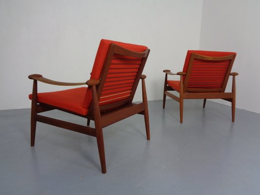 Model 133 Teak Armchairs by Finn Juhl for France & Son, 1960s, Set of 2-RDW-1403019