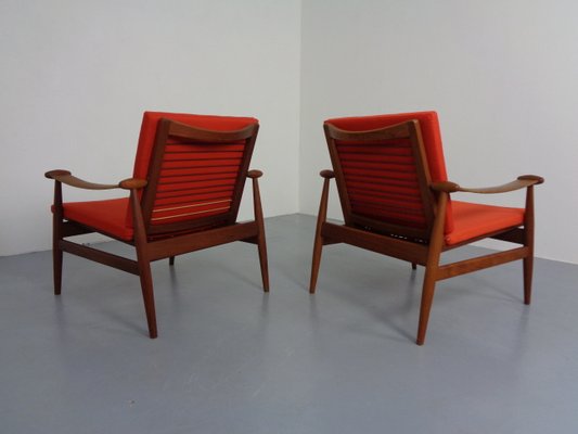 Model 133 Teak Armchairs by Finn Juhl for France & Son, 1960s, Set of 2-RDW-1403019