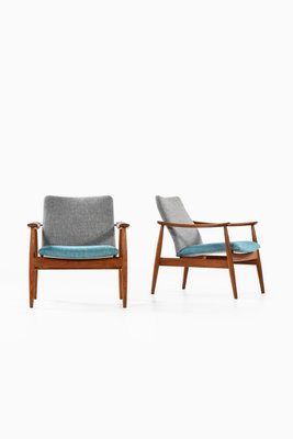 Model 138 Easy Chairs by Finn Juhl for France & Son, Denmark, Set of 2-SC-951448