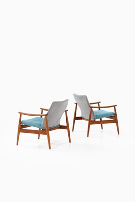 Model 138 Easy Chairs by Finn Juhl for France & Son, Denmark, Set of 2-SC-951448