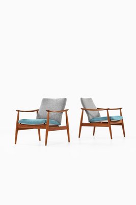 Model 138 Easy Chairs by Finn Juhl for France & Son, Denmark, Set of 2-SC-951448