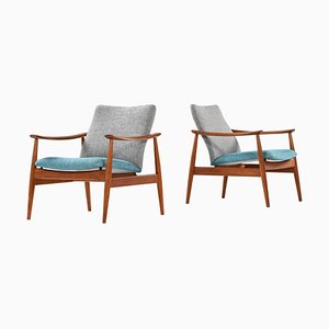 Model 138 Easy Chairs by Finn Juhl for France & Son, Denmark, Set of 2-SC-951448