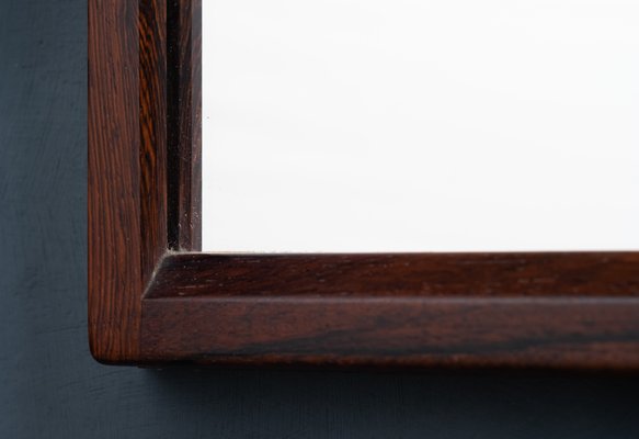 Model 145 Mirror in Rosewood by Aksel Kjersgaard, Denmark, 1960s-ZGQ-994891