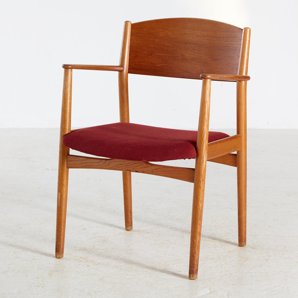 Model 147 Teak Armchair by Børge Mogensen for Søborg Furniture Factory, 1960s