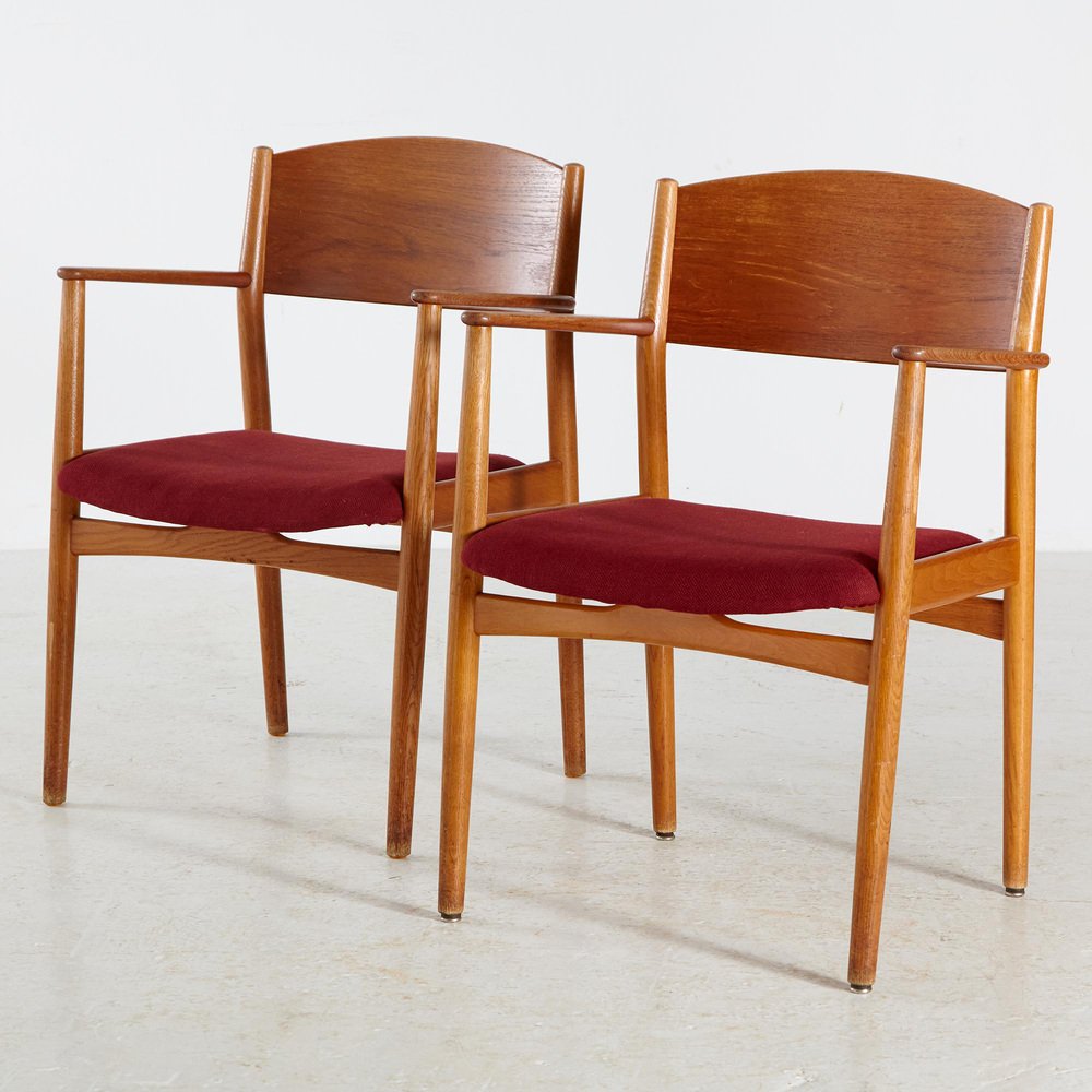 Model 147 Teak Armchair by Børge Mogensen for Søborg Furniture Factory, 1960s