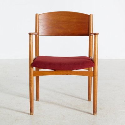 Model 147 Teak Armchair by Børge Mogensen for Søborg Furniture Factory, 1960s-CI-1369885