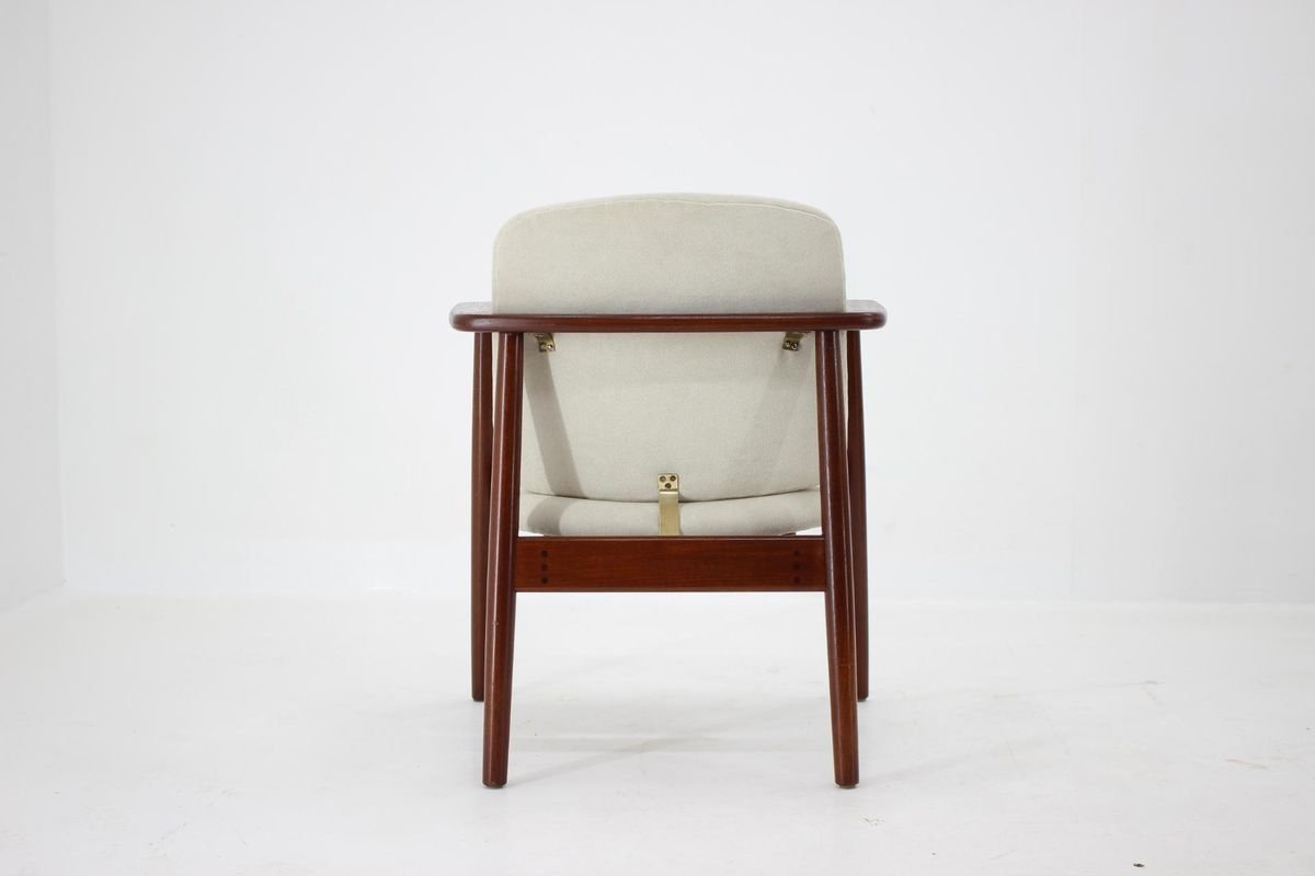 Model 165 Teak Armchair by Børge Mogensen for Søborg Furniture, 1960s