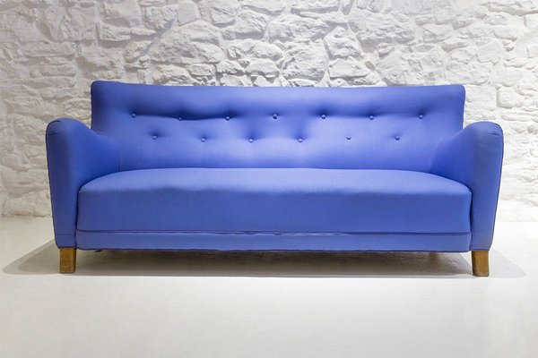 Model 1669A Sofa from Fritz Hansen, Denmark, 1940s-WLO-763729