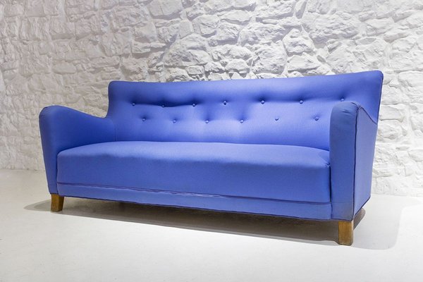 Model 1669A Sofa from Fritz Hansen, Denmark, 1940s-WLO-763729