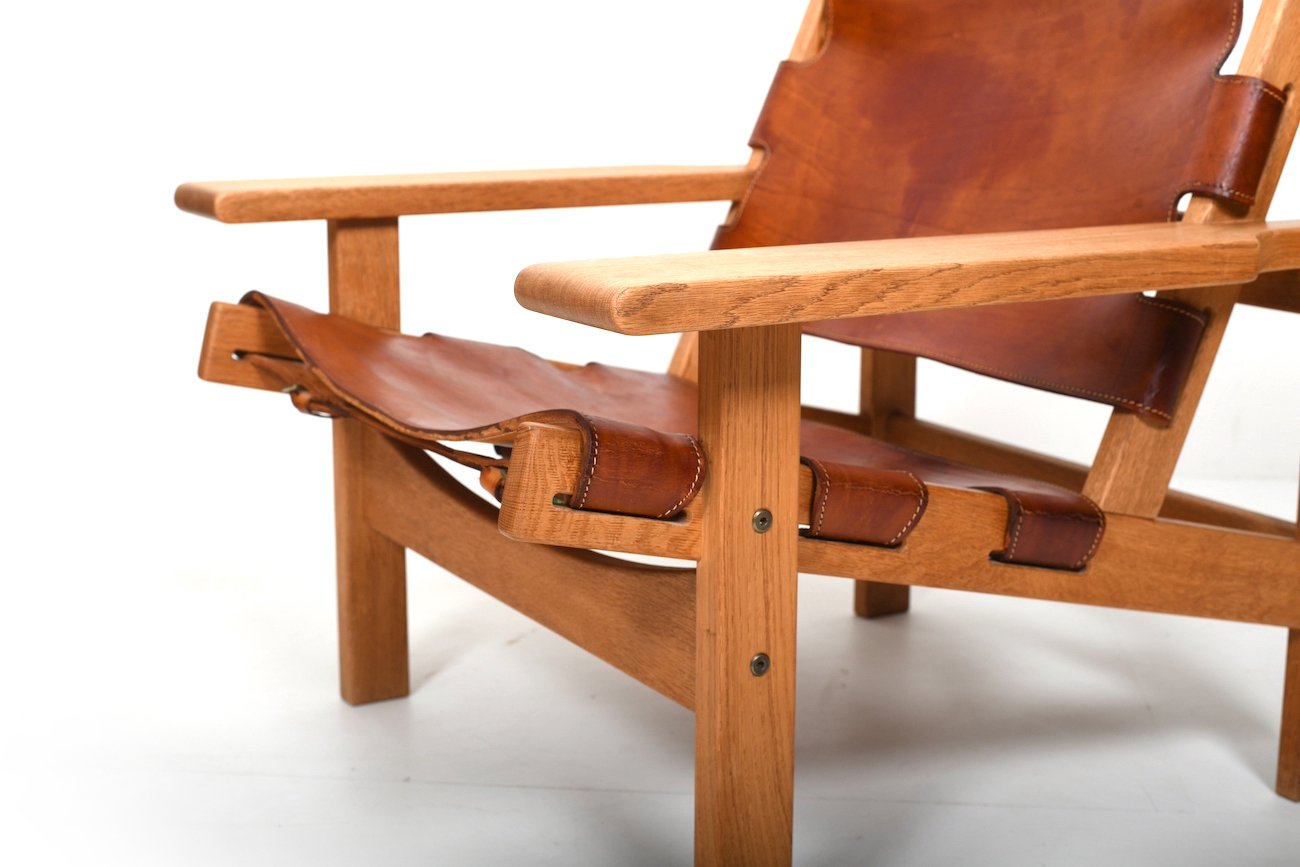 Model 168 Hunting Chair by Kurt Østervig for KP Møbler, 1960s