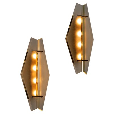 Model 1943 Sconces attributed to Max Ingrand for Fontana Arte, Italy, 1961, Set of 2-NVG-2018632