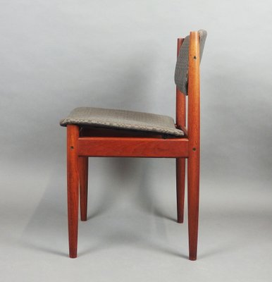 Model 197 Dining Chairs by Finn Juhl for France & Søn / France & Daverkosen, 1960s, Set of 6-LW-1734264