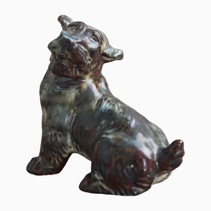 Model 20129 Dog Figurine by Knud Kyhn for Royal Copenhagen-DQ-1348763