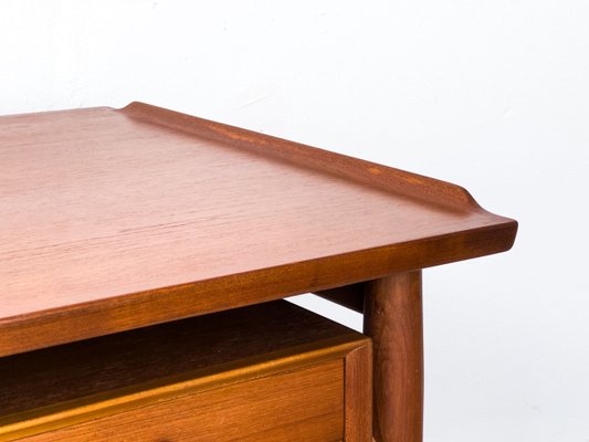 Model 207 Desk in Teak by Arne Vodder for Sibast, 1960s-QEQ-2035954