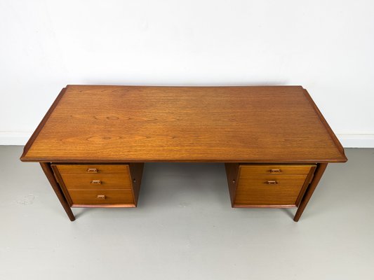 Model 207 Desk in Teak by Arne Vodder for Sibast, 1960s-QEQ-2035954