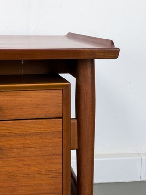 Model 207 Desk in Teak by Arne Vodder for Sibast, 1960s-QEQ-2035954