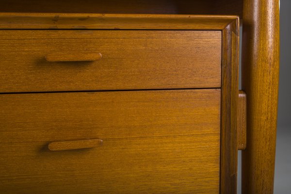 Model 207 Desk in Teak by Arne Vodder for Sibast, 1960s-ZZH-2023738