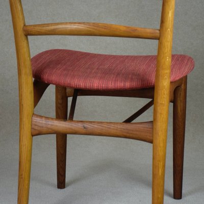 Model 217 Dining Chairs by Knud Færch for Slagelse Møbelværk, Denmark, 1950s, Set of 6-RNM-1414911