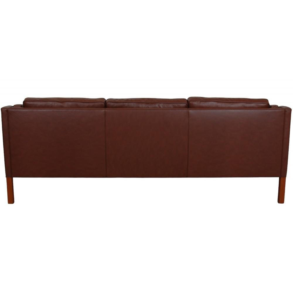 Model 2213 3-Seater Sofa in Bizon Leather