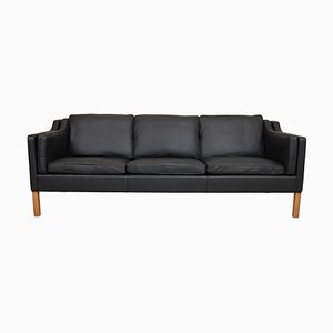 Model 2213 3-Seater Sofa in Leather by Børge Mogensen for Fredericia-MTD-1400817