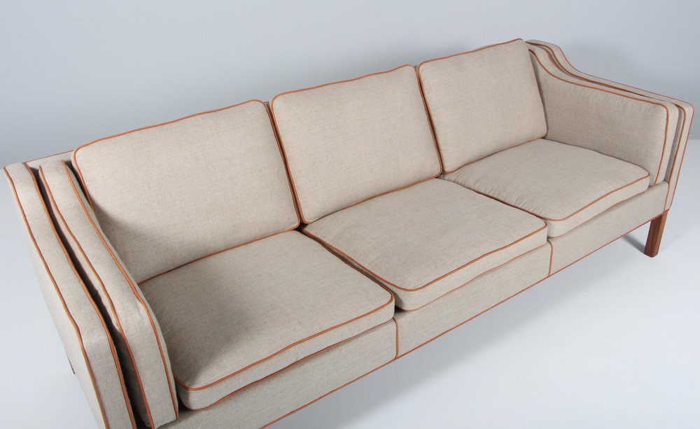 Model 2213 Sofa attributed to Børge Mogensen for Fredericia