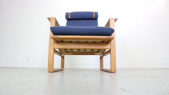 Model 2254 Lounge Chair and 2248 Footstool attributed to Børge Mogensen for Fredericia, Denmark, 1950s, Set of 2-DT-2026196