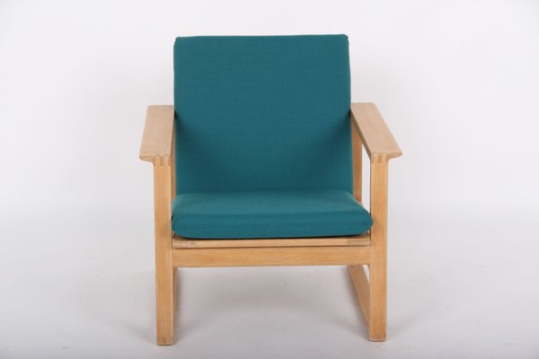 Model 2256 Armchair in Light Oak and Fabric by Børge Mogensen for Fredericia-DQ-1114990