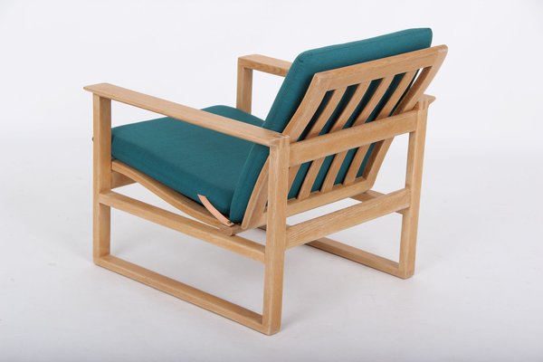 Model 2256 Armchair in Light Oak and Fabric by Børge Mogensen for Fredericia-DQ-1114990