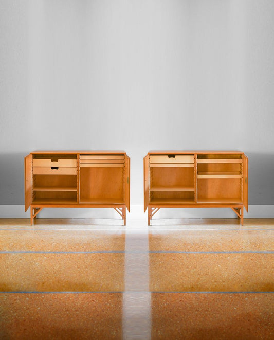 Model 232 Sideboards by Borge Morgensen, 1960, Set of 2