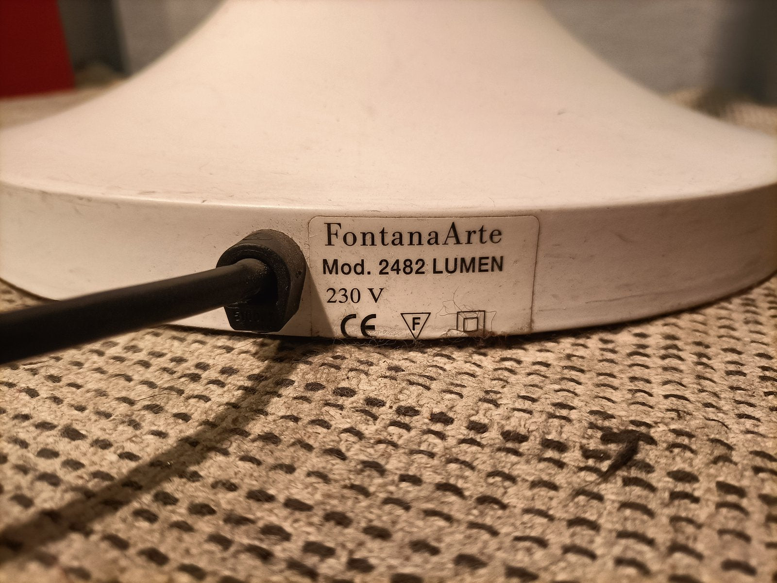 Model 2482 Table Light by Max Ingrand for Fontana Arte, 1950s