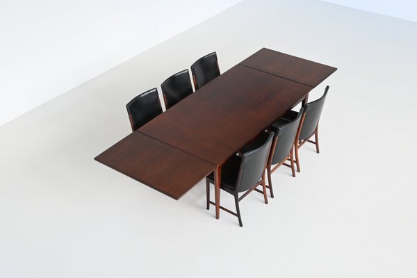 Model 254 Extendable Dining Table in Rosewood by Niels Otto (N. O.) Møller for J.L. Møllers, 1960-BXV-2023437