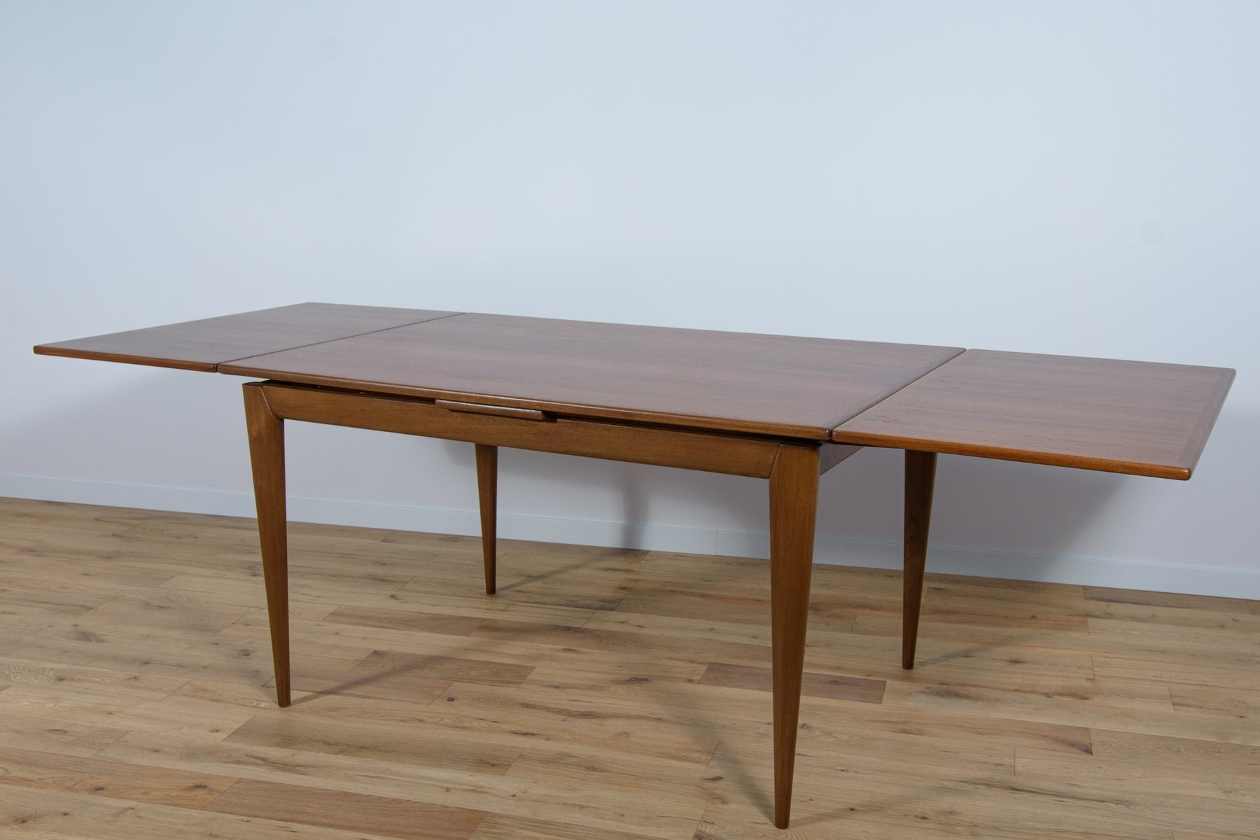 Model 254 Teak Dining Table by Niels Otto Møller for J.L. Møllers, 1950s