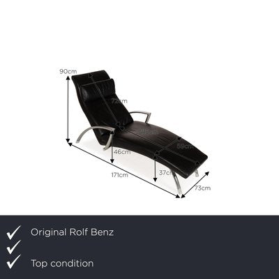 Model 2600 Leather Lounger from Rolf Benz-RQW-2028467