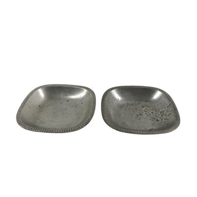 Model 2667 Pewter Bowls by Just Andersen Denmark, 1930s, Set of 2-RCH-2035777