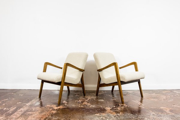 Model 300-138 Armchairs from Bystrzyckie Fabryka Furniture, 1960s, Set of 2-IXL-1720406