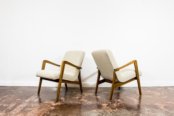 Model 300-138 Armchairs from Bystrzyckie Fabryka Furniture, 1960s, Set of 2-IXL-1720406