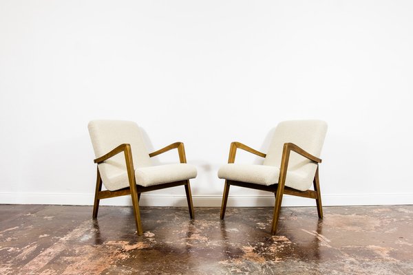 Model 300-138 Armchairs from Bystrzyckie Fabryka Furniture, 1960s, Set of 2-IXL-1720406