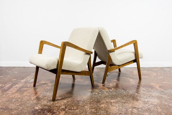 Model 300-138 Armchairs from Bystrzyckie Fabryka Furniture, 1960s, Set of 2-IXL-1720406